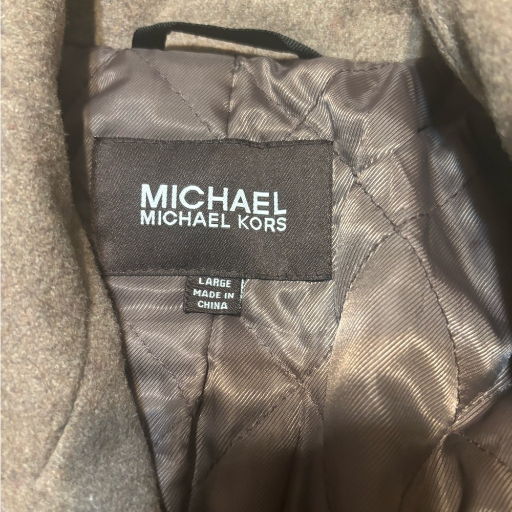 Michael Kors men’s pea coat size large - Picture 11 of 12